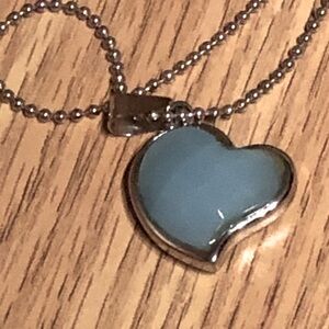 Stainless steel pendant and chain